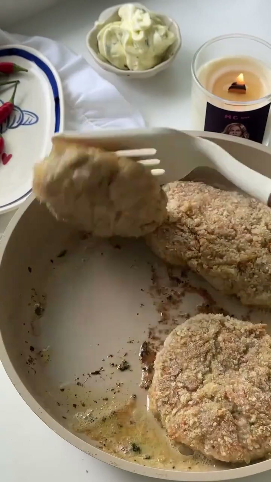 Куриные котлеты с овощами