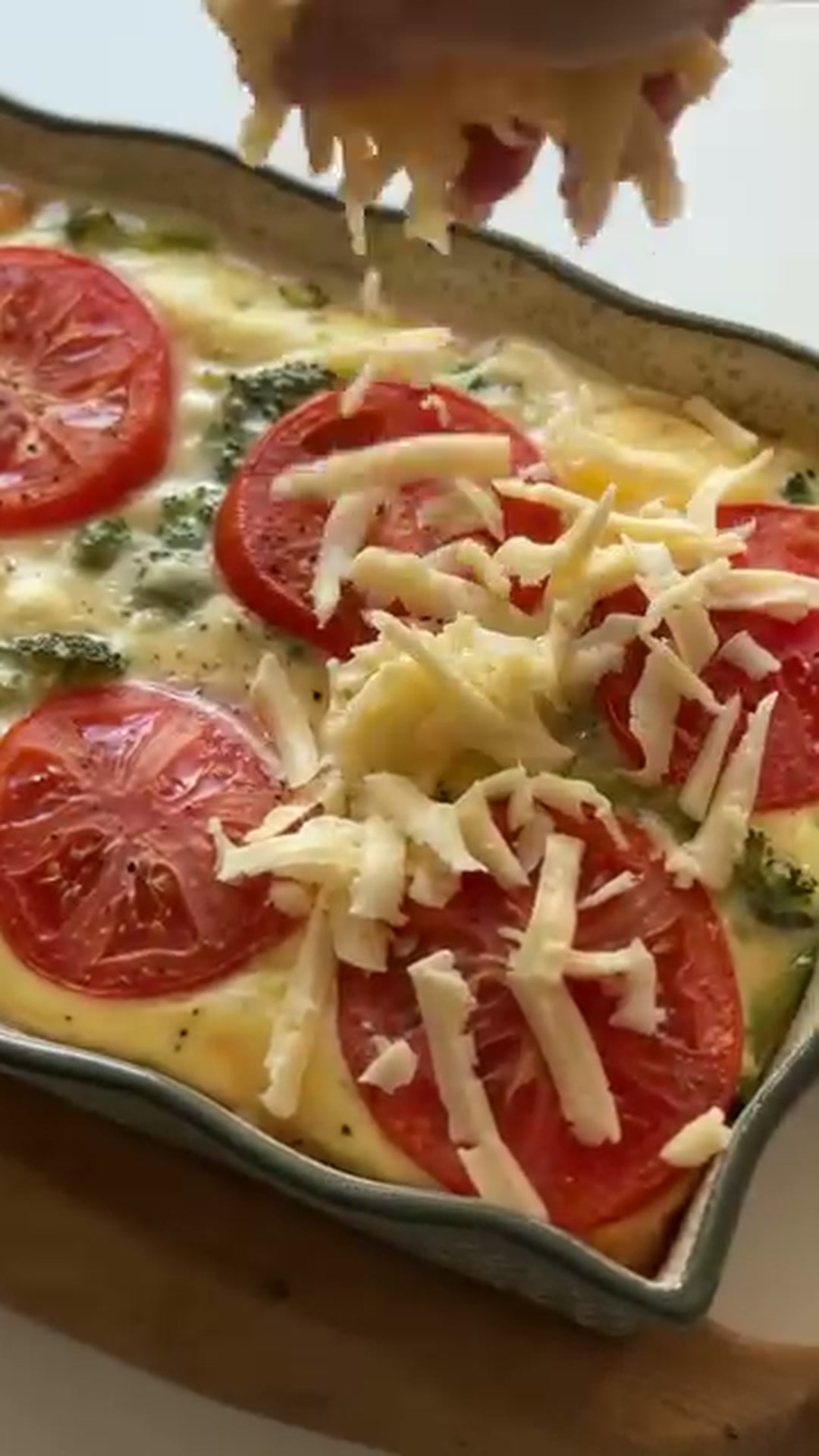 Запеканка с курицей и брокколи