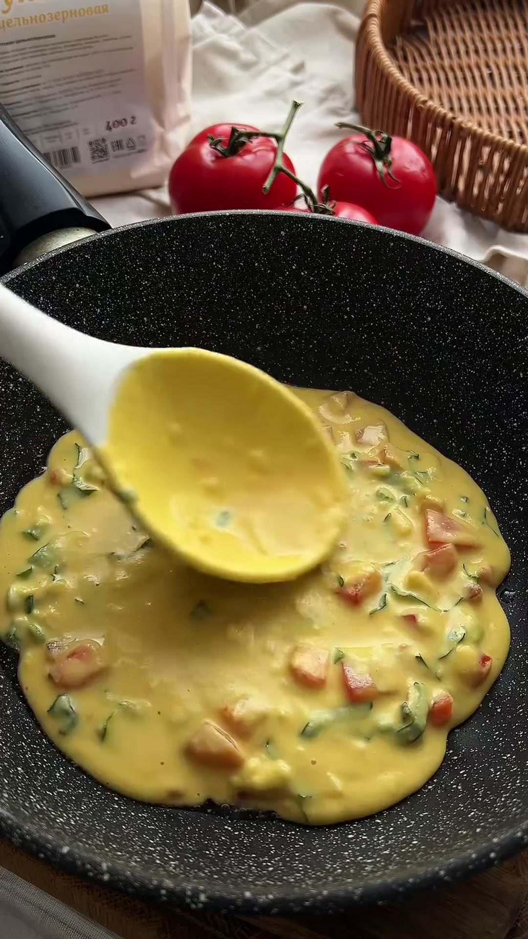 Сытные и очень вкусные лепёшки из нутовой муки