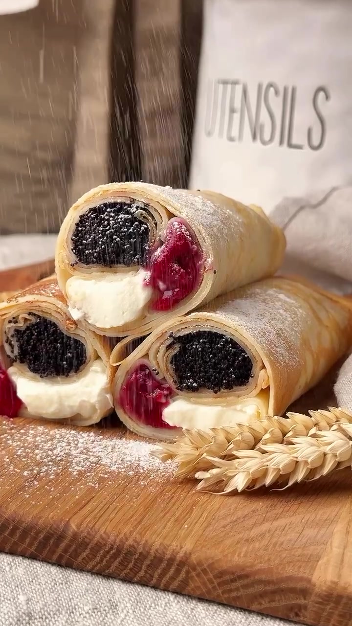 Блины с тремя начинками
