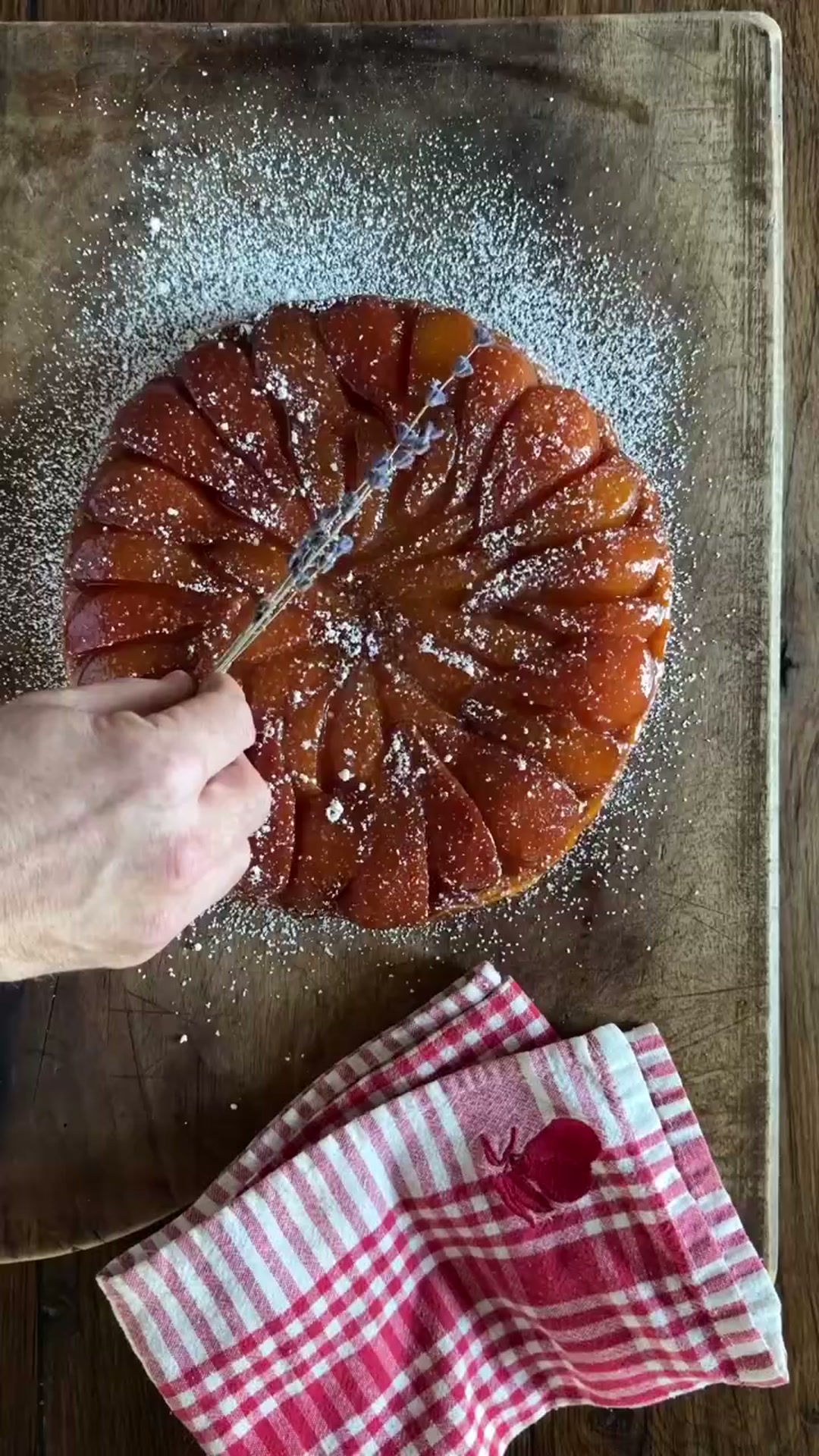 Тарт с грушами
