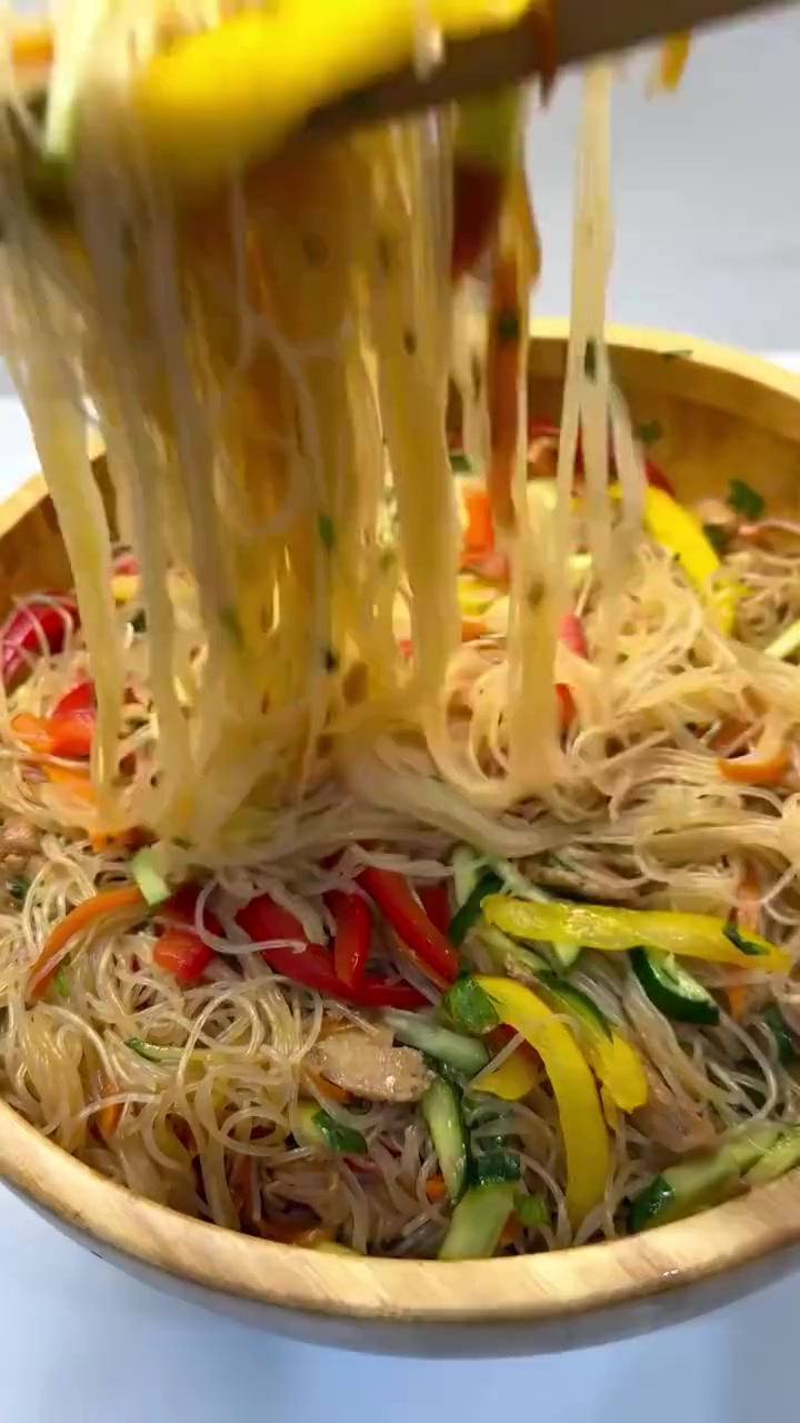 Фунчоза с курицей