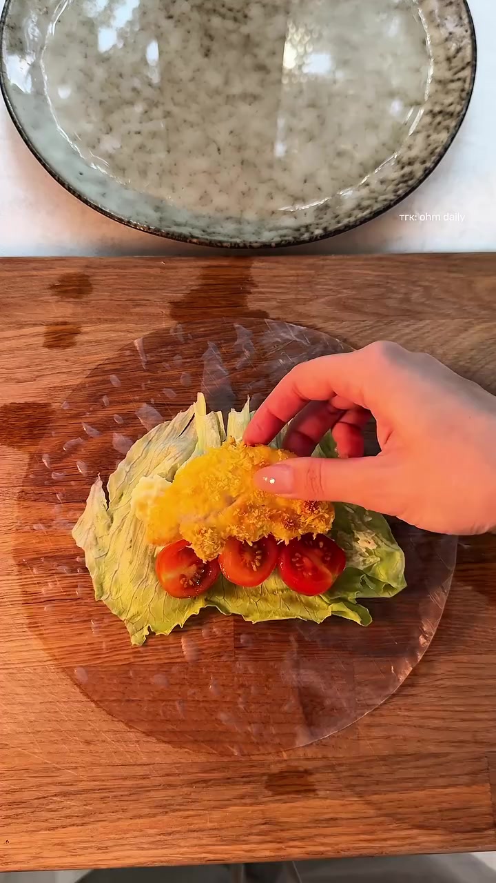 ПП Спринг-роллы с курицей «Цезарь»